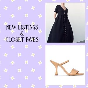 NEW LISTINGS AND CLOSET FAVORITES
